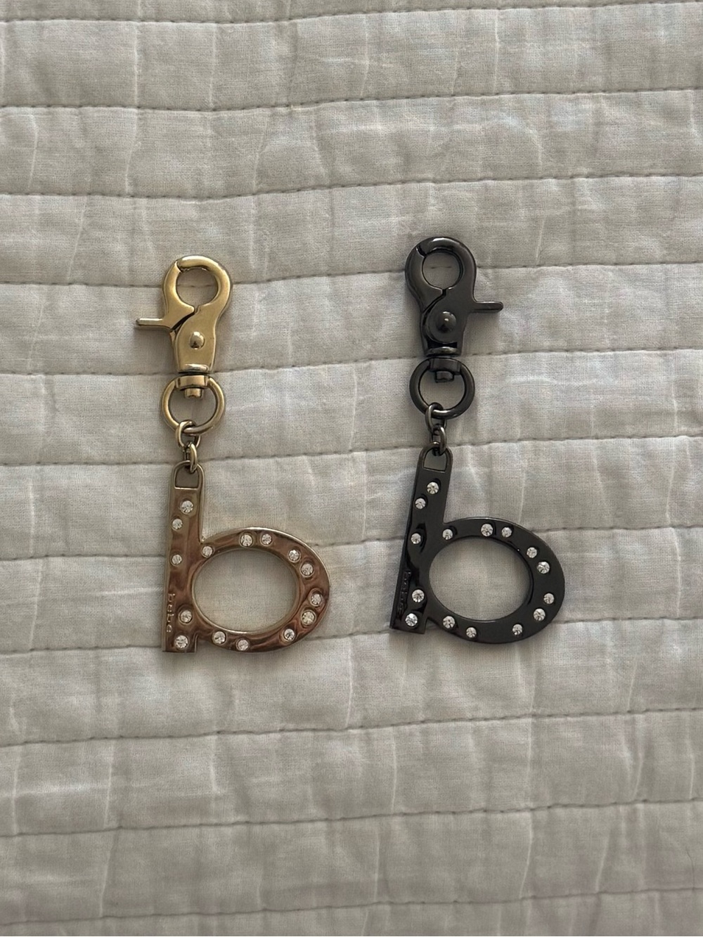 Bebe bag charms / keychains
